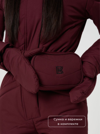 Комбинезон женский зимний LUXE Bordo